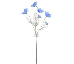 Umelý kvet cosmos modrý 60cm